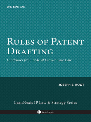 cover image of Rules of Patent Drafting